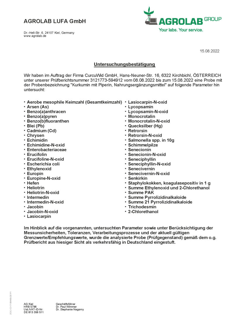 CurcuWid Kurkumin mit Piperin / 120 Kapseln / a 620mg / 4 Monatsvorrat/ 1 Kapsel tgl. / extra stark – Bild 2